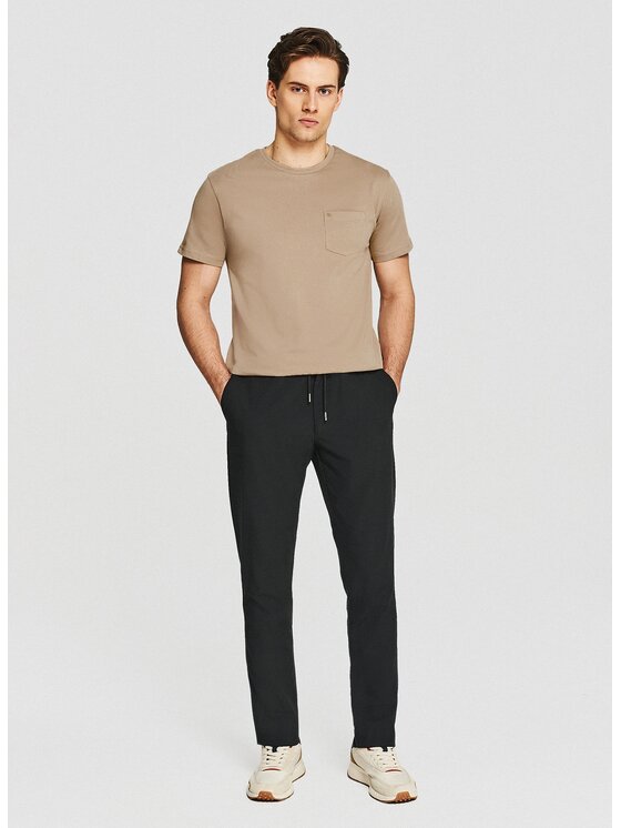 Pako Lorente Pako Lorente T-Shirt P26SF-TT-004 Beżowy Regular Fit