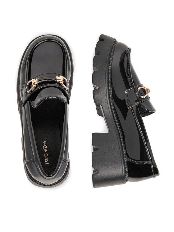 DeeZee DeeZee Loafers FBD-20306 Čierna