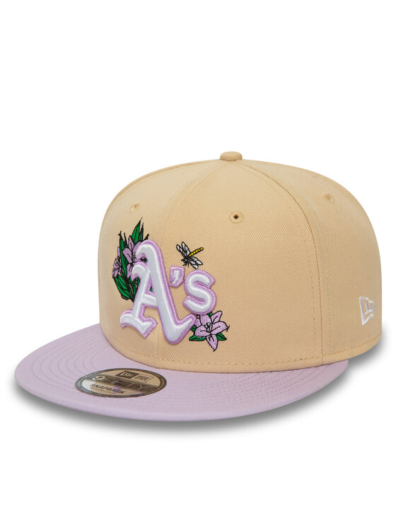 New Era Cepure ar nagu Mlb Floral 950 Athletics 60503502 Bēšs