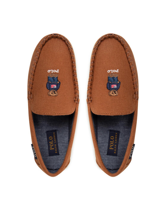 Polo Ralph Lauren Polo Ralph Lauren Μοκασίνια Declan Bear RF103635 Καφέ