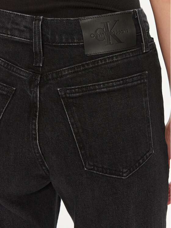 Calvin Klein Jeans Calvin Klein Jeans Τζιν J20J224895 Μαύρο Straight Fit