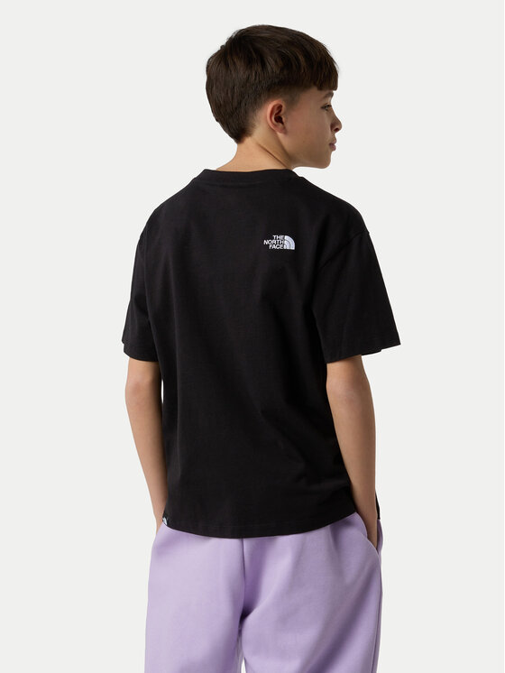 The North Face The North Face T-krekls Essential NF0A8EFP Melns Relaxed Fit