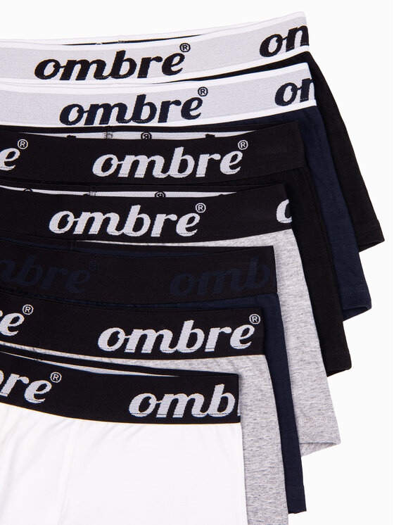 Ombre Ombre Set 7 kusů boxerek OM-UNBO-0100 Barevná