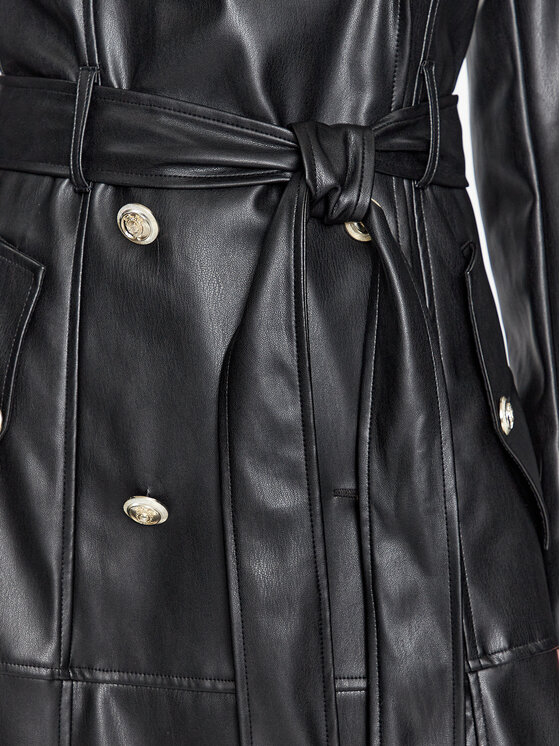 Babylon Babylon Übergangsmantel T_EL0200 Schwarz Regular Fit