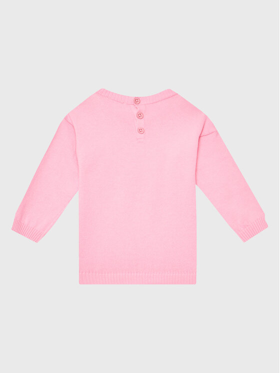 United Colors Of Benetton United Colors Of Benetton Sweter 1098B100K Różowy Regular Fit
