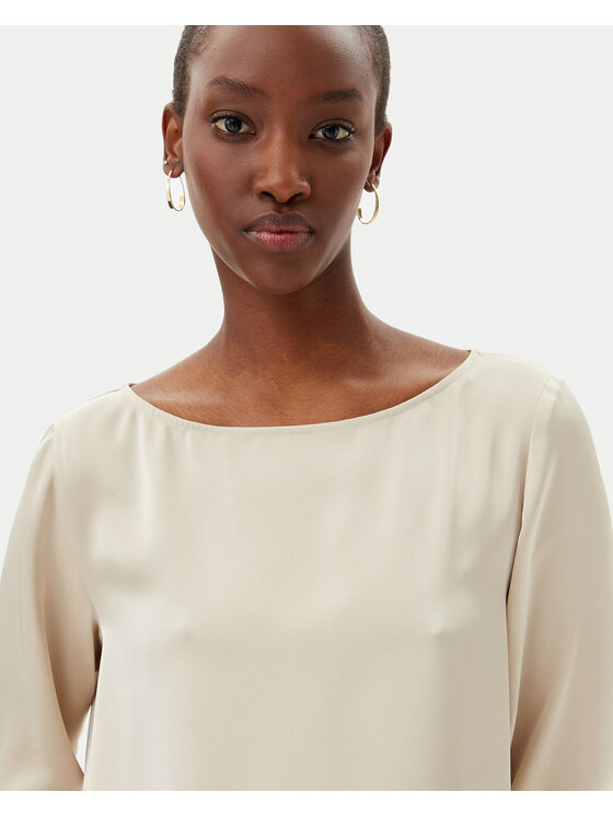 MAX&Co. MAX&Co. Rochie de zi 2516221114200 Écru Regular Fit