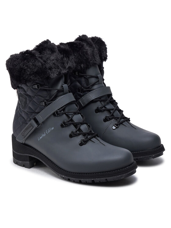 Rossignol Rossignol Stivaletti 1907 Megeve Rubber Le RNMW370 Nero