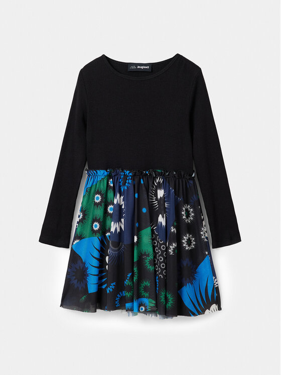 Desigual Desigual Sukienka codzienna 23WGVK06 Kolorowy Regular Fit