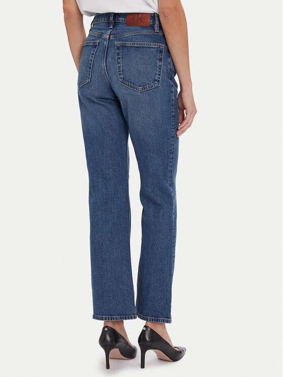 Calvin Klein Jeans Calvin Klein Jeans Blugi LV047D743G Albastru Straight Fit