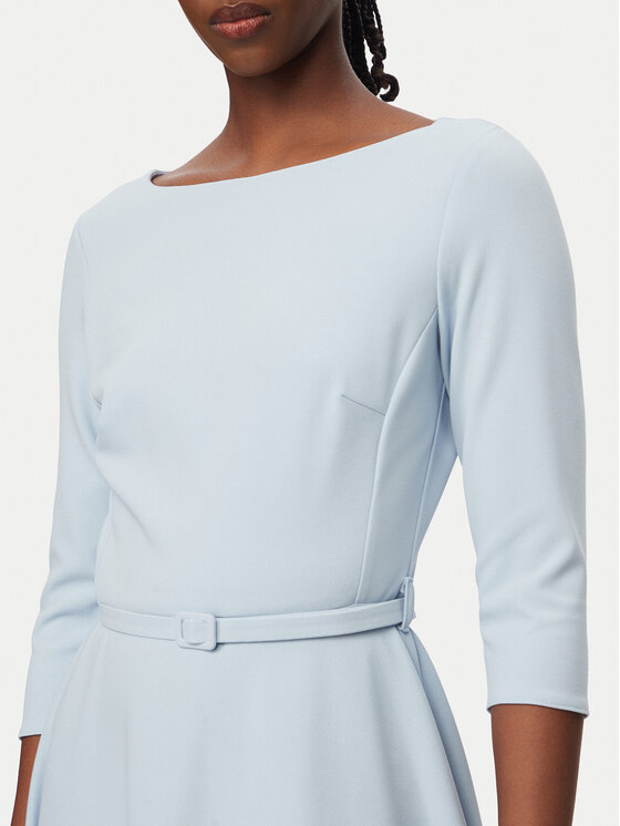 Rinascimento Rinascimento Abito da cocktail CFC0127892003 Celeste Regular Fit