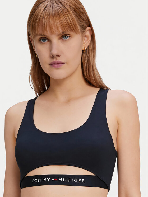 Tommy Hilfiger Tommy Hilfiger Bikini felső UW0UW06359 Sötétkék