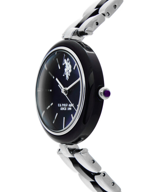 U.S. Polo Assn. U.S. Polo Assn. Laikrodis USP8358ST Sidabrinė