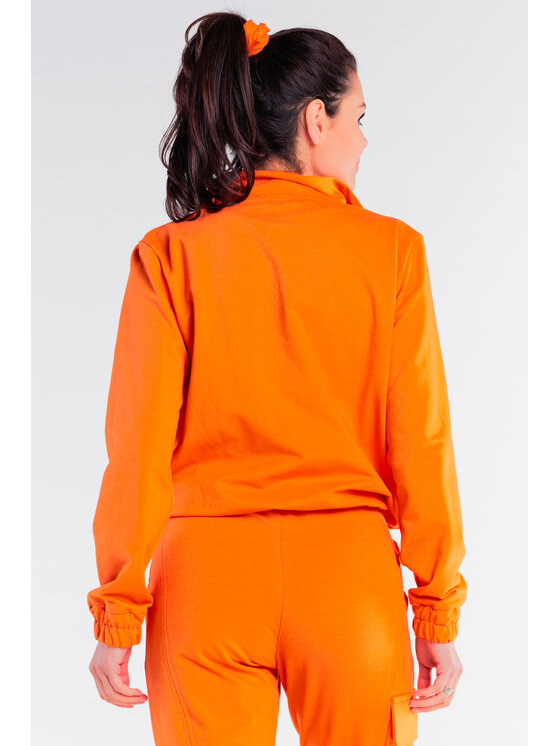 Infinite You Infinite You Bluza M246 Pomarańczowy Basic Fit