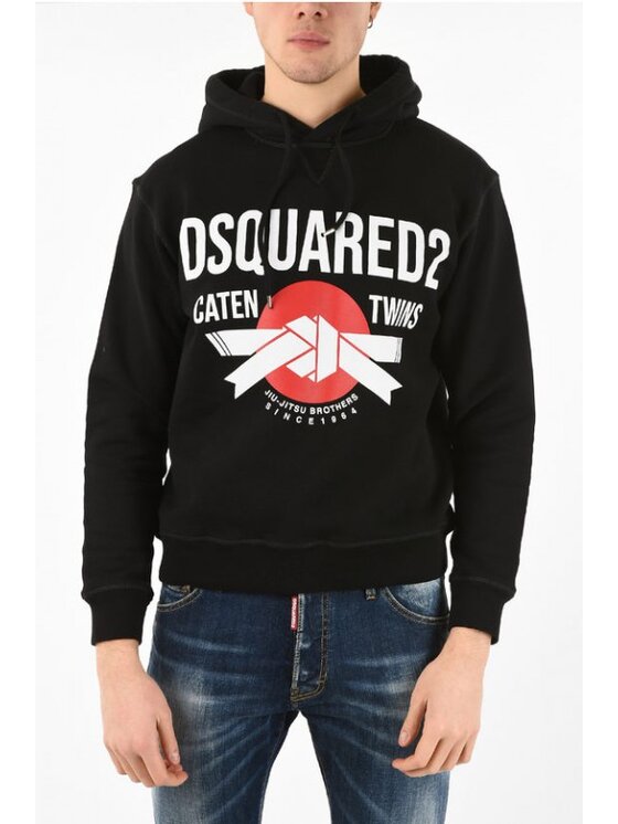 Dsquared2 Dsquared2 Bluza S71GU0364 S25042 Czarny Regular Fit