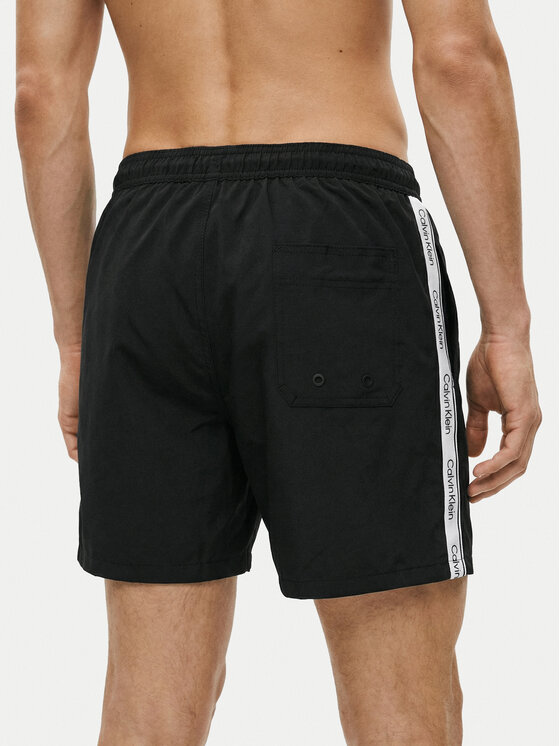 Calvin Klein Swimwear Calvin Klein Swimwear Plavecké šortky LV00N61002 Čierna Regular Fit