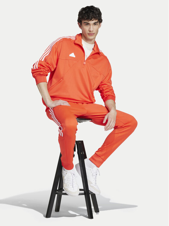 adidas adidas Džemperis House of Tiro IW3578 Oranžinė Loose Fit