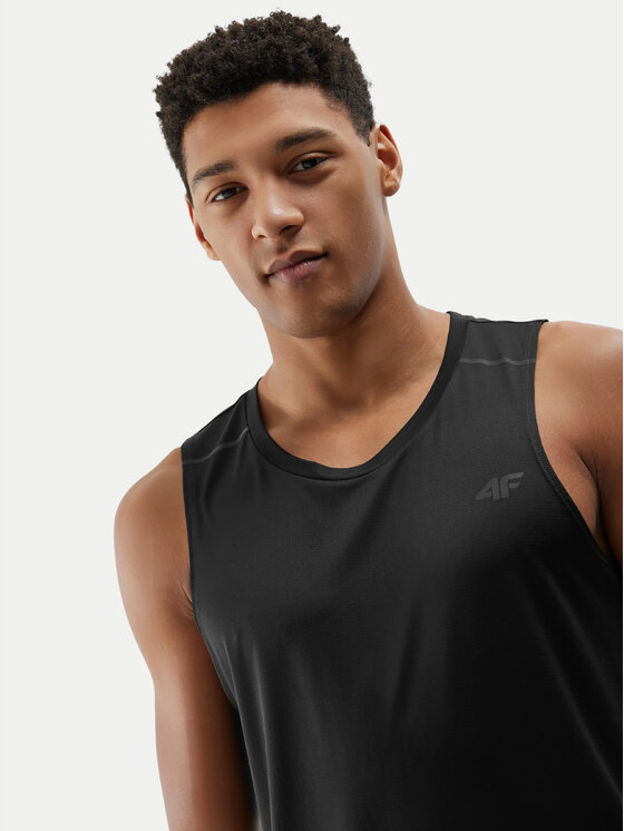 4F 4F Технічна футболка 4FWSS24TFTSM841 Зелений Regular Fit