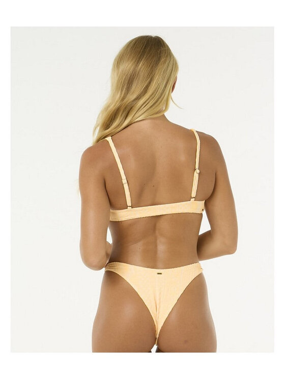 Rip Curl Rip Curl Góra od bikini La Joya Tall Knot Trilange Pomarańczowy