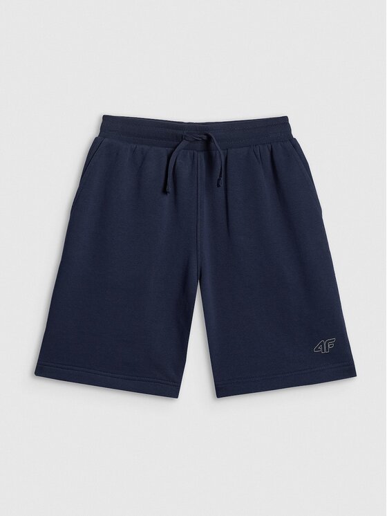 4F 4F Szorty sportowe BASIC+ Granatowy Regular Fit