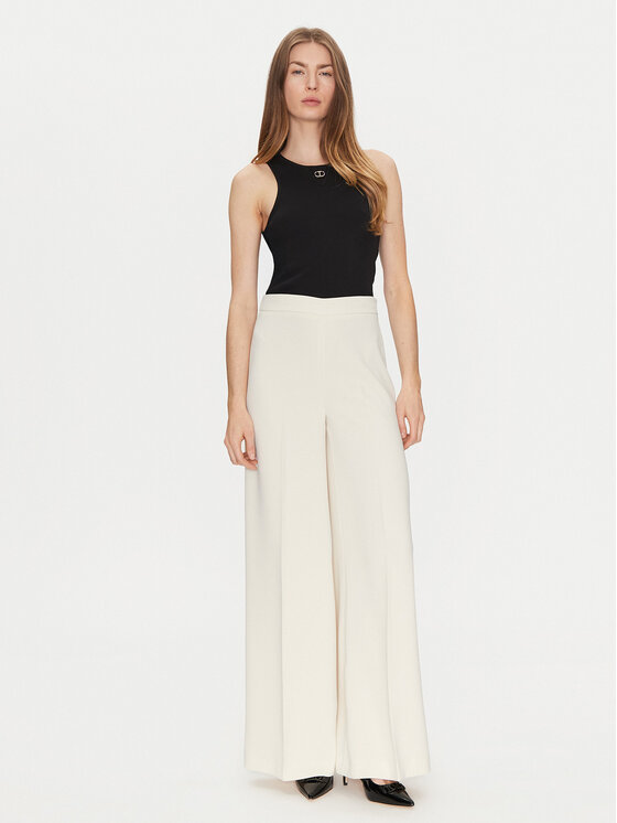 TWINSET TWINSET Τοπ 251TP2550 Μαύρο Slim Fit