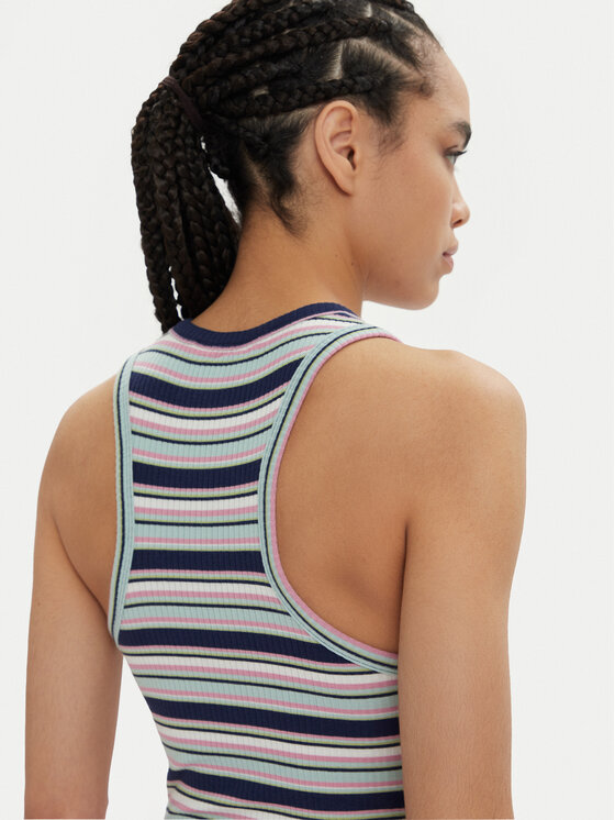 Lee Lee Top 112350213 Kolorowy Slim Fit