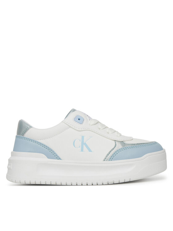 Calvin Klein Jeans Calvin Klein Jeans Sneakersy Low Cut Lace-Up V3A9-82020-1355 Biały