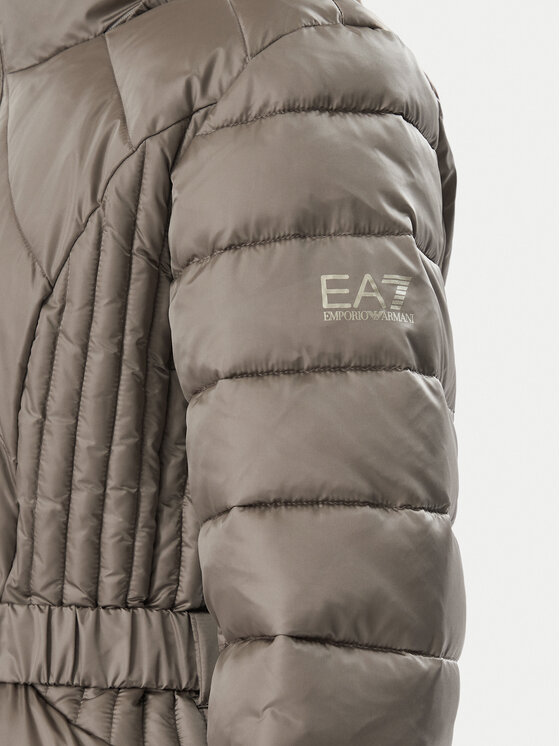 EA7 Emporio Armani EA7 Emporio Armani Kurtka zimowa 7W001499 AF25639 U6100 Brązowy jasny Regular Fit