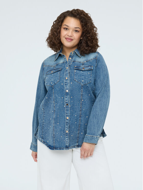 Fiorella Rubino Fiorella Rubino Camicia 5402T001449N024 Blu Regular Fit