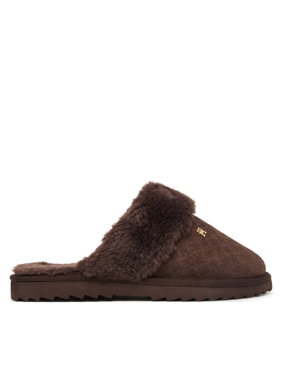 Tommy Hilfiger Tommy Hilfiger Čības Th Premium Shearling Shoes FW0FW09947 Tumši brūna