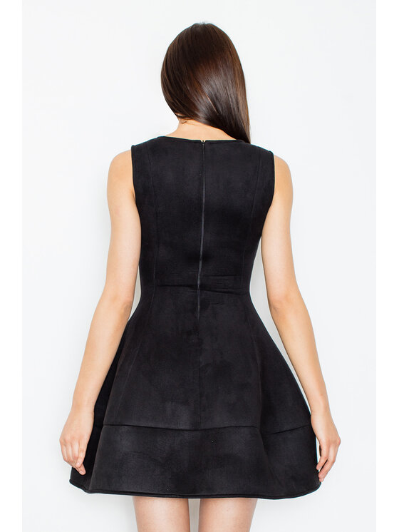 FIGL FIGL Šaty M457 Černá Regular Fit