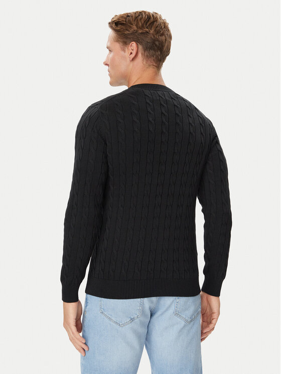 Gant Gant Pulover 8050601 Negru Regular Fit