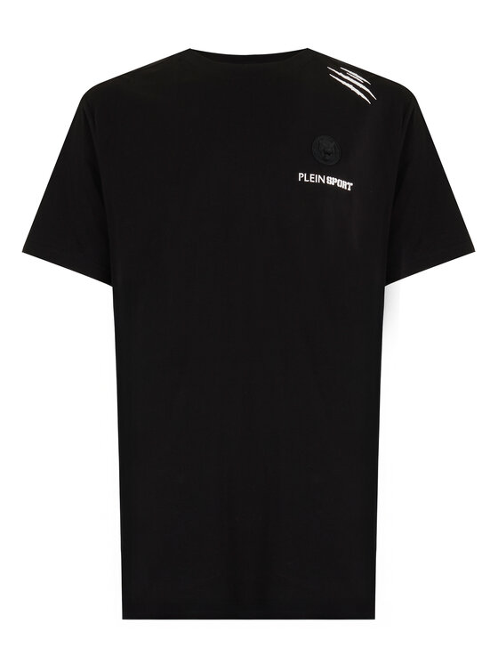 Plein Sport Plein Sport T-Shirt 28291 Czarny Regular Fit
