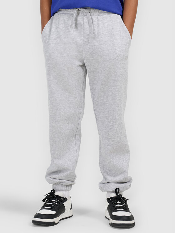 4F 4F Spodnie dresowe BASIC+ Szary Oversize