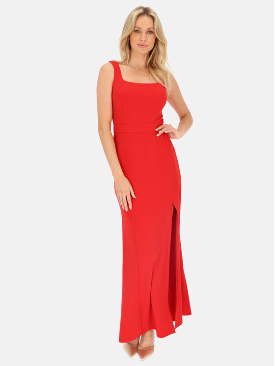 L’AF L’AF Sukienka wieczorowa Katti Czerwony Slim Fit