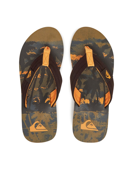 Flip flop Quiksilver Bărbați, Mărimea: 46, Verde, Molokai Layback AQYL101339