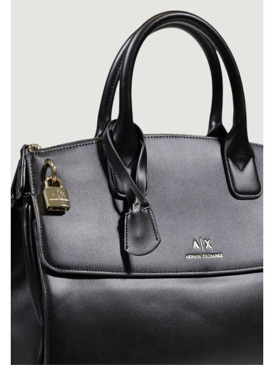 Armani Exchange Armani Exchange Borsa SHOPPING Nero
