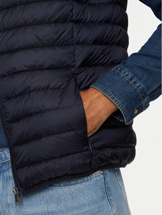 Jott Jott Kamizelka P000MDOW04-104_4XL Czarny Regular Fit