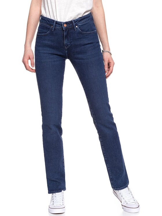 Wrangler Wrangler Jeansy STRAIGHT Niebieski Straight Fit