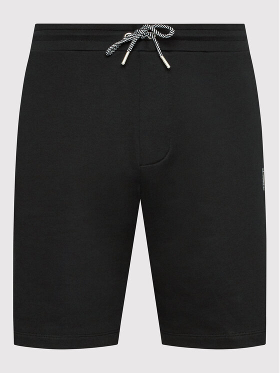 Armani Exchange Armani Exchange Sportovní kraťasy 3LZSAF ZJFAZ 1200 Černá Regular Fit