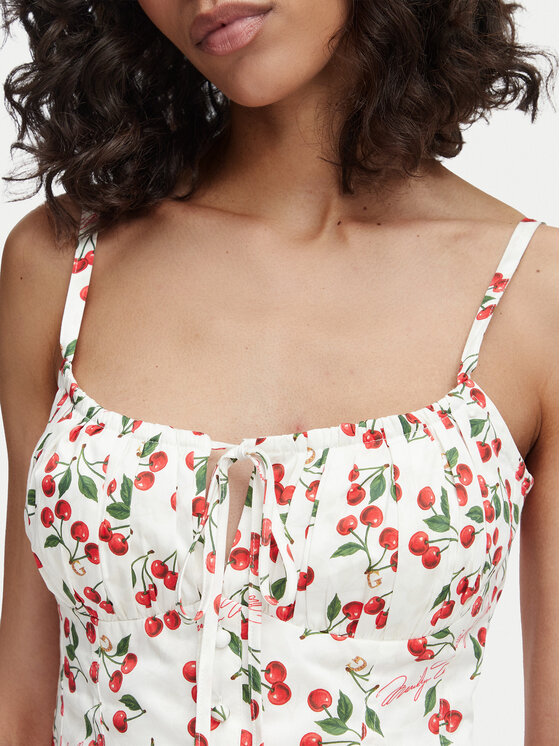 Guess Guess Top W6YH97 W4497 Biela Regular Fit