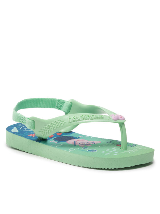 Havaianas Havaianas Σανδάλια Peppa Pig 41459806617 Πράσινο
