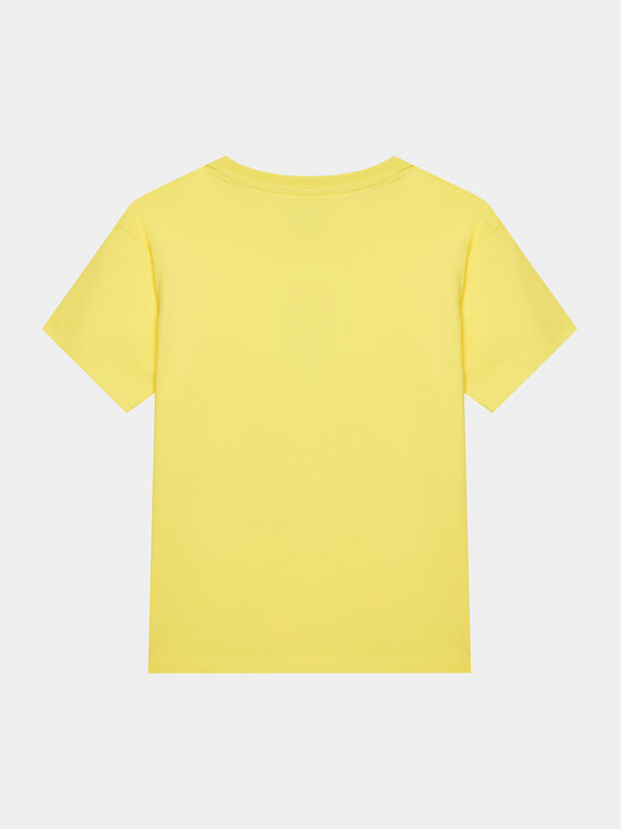 Puma Puma Тишърт Puma X Spongebob 622217 Жълт Regular Fit