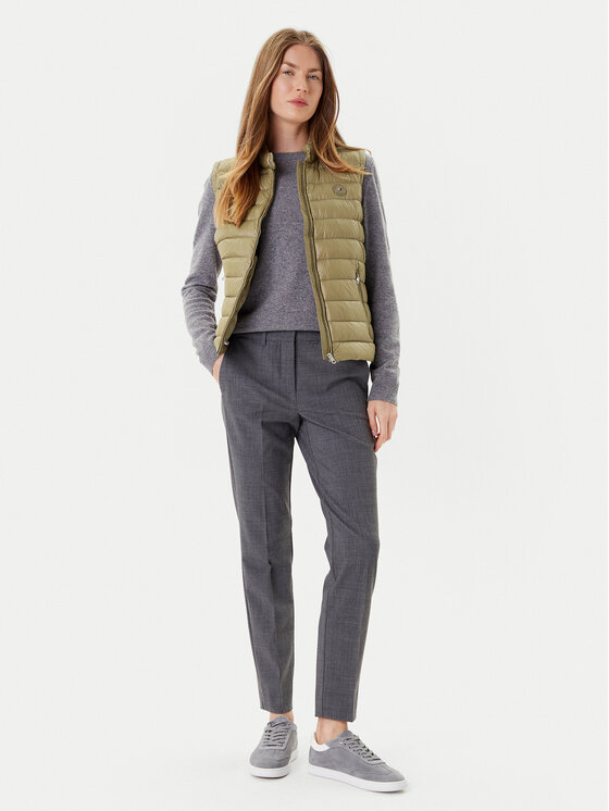 Tommy Hilfiger Tommy Hilfiger Vestă WW0WW45499 Kaki Regular Fit