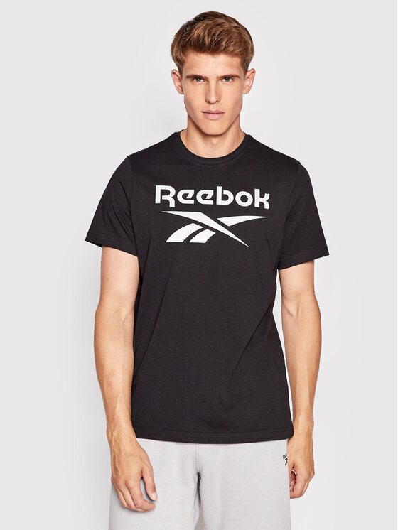Reebok Reebok T-Shirt Identity HD4222 Czarny Slim Fit