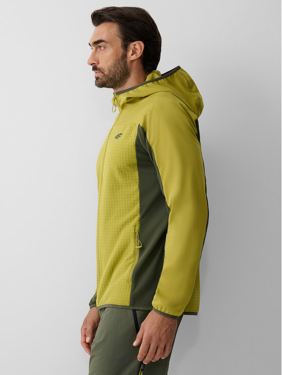 4F 4F Kurtka przejściowa BETWEEN LAYERS Khaki Regular Fit
