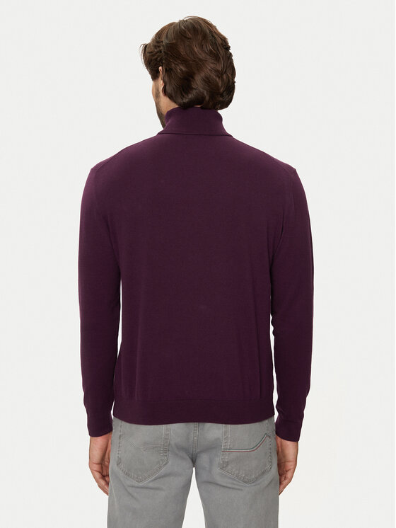 United Colors Of Benetton United Colors Of Benetton Golf 10CVU2519 Vijolična Regular Fit