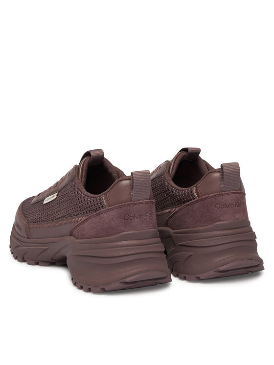 Calvin Klein Calvin Klein Sneakersy Hike Runner Lup Lin Mesh HW0HW03000 Hnedá