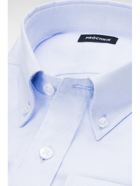 Próchnik Próchnik Koszula PM36 KO073222000070 Błękitny Slim Fit