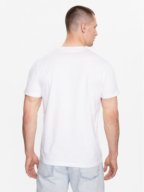Calvin Klein Jeans Calvin Klein Jeans Majica J30J323483 Bela Regular Fit