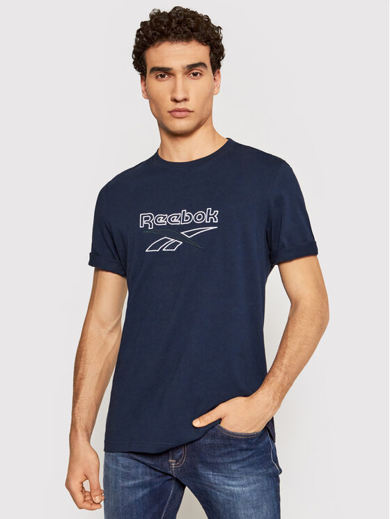 T-shirt Classics Vector GU3877 Blu scuro Oversize